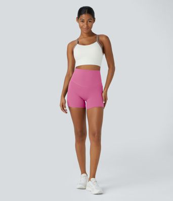 Halara UltraSculpt™ SoCinched High Waist Bauch-Formende Radlerhose mit Seitentasche 5''