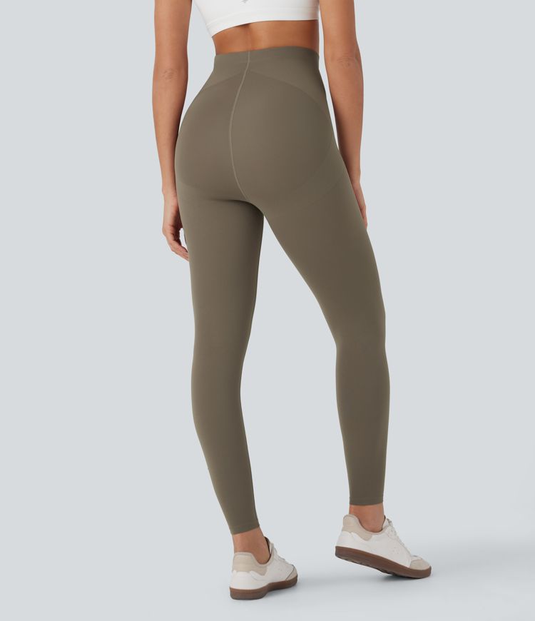 SoCinched Super High Waisted Tummy Control Butt Lifting Casual Postpartum Leggings