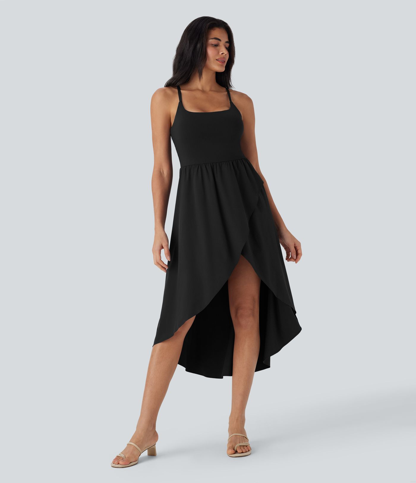 Robe Midi décontractée Breezeful™ Fluide 2 Pieces Séchage Rapide avec Poche pour Bonnets D-F