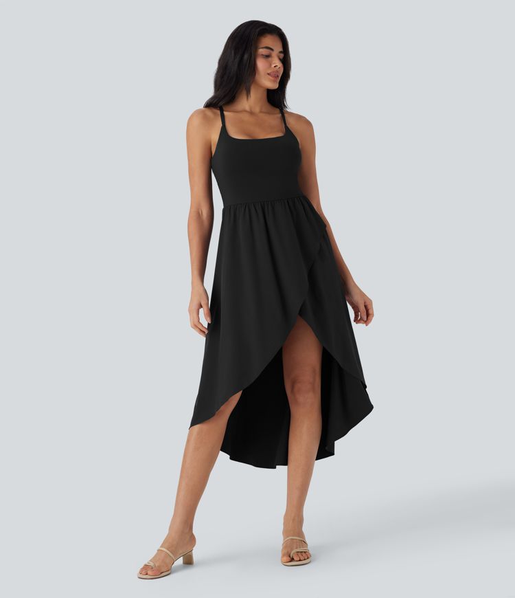 Robe Midi décontractée Breezeful™ Fluide 2 Pieces Séchage Rapide avec Poche pour Bonnets D-F