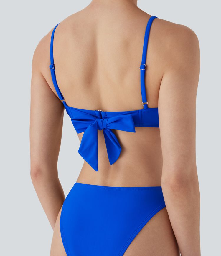 Tie Back Bikini Top Swimsuit