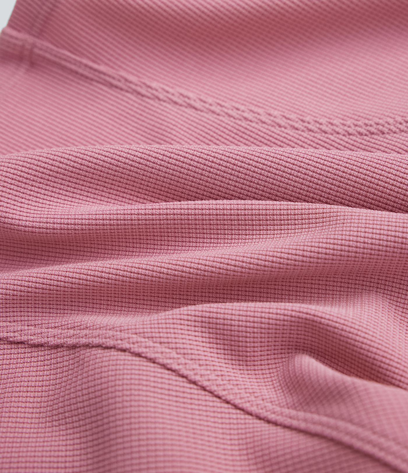 Stand Collar Zipper Ruched Skinny Cropped Waffle Yoga Tank Top