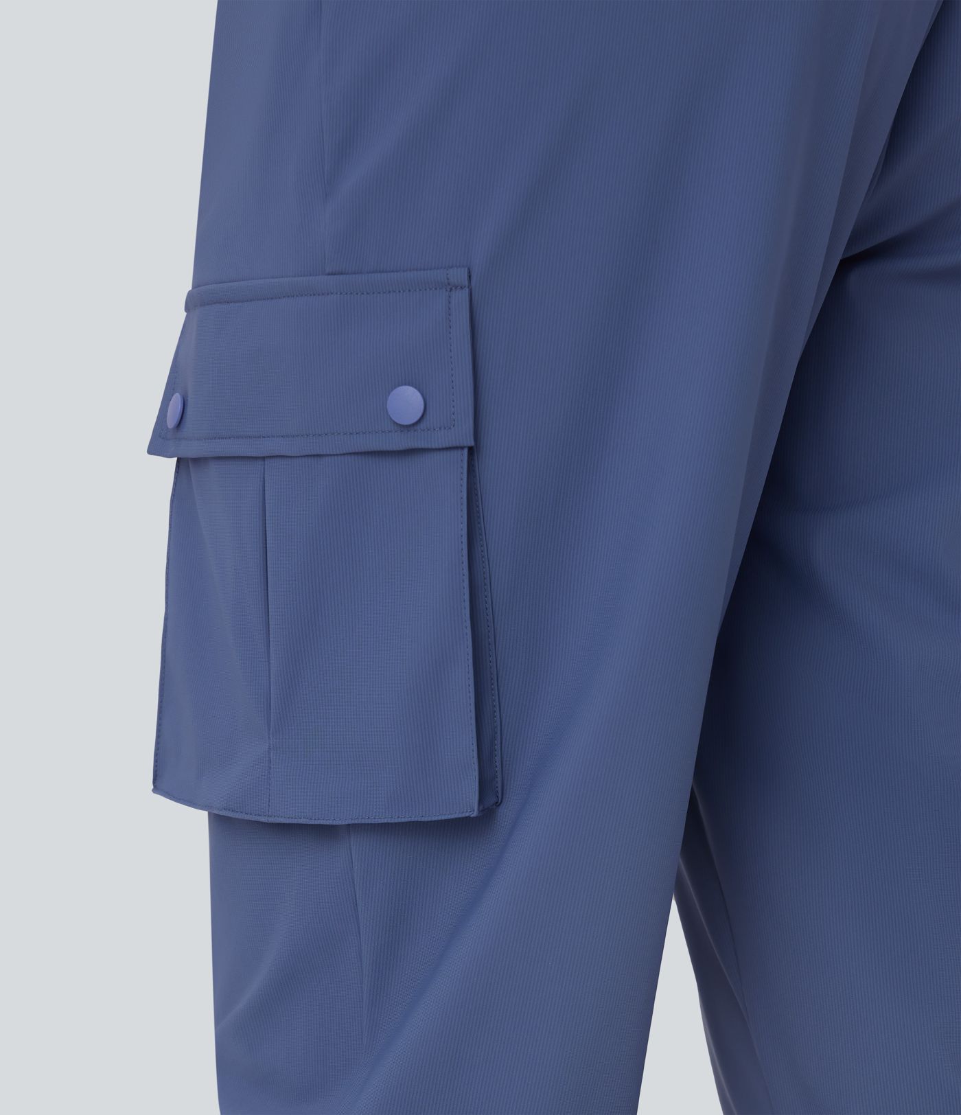 High Waisted Drawstring Quick Dry Dance Pedal Pusher Cargo Joggers with Pockets