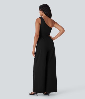 Breezeful™ Einschulter-Schnelltrocknender Overall mit Taschen