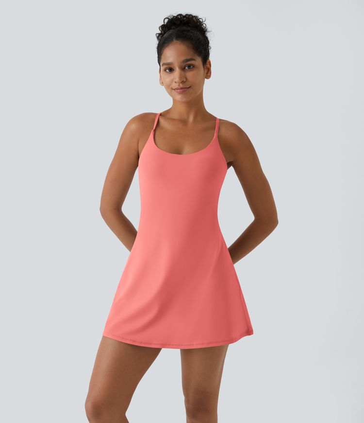 SoftlyZero™ Plush Backless Active Dress-Easy Peezy Edition