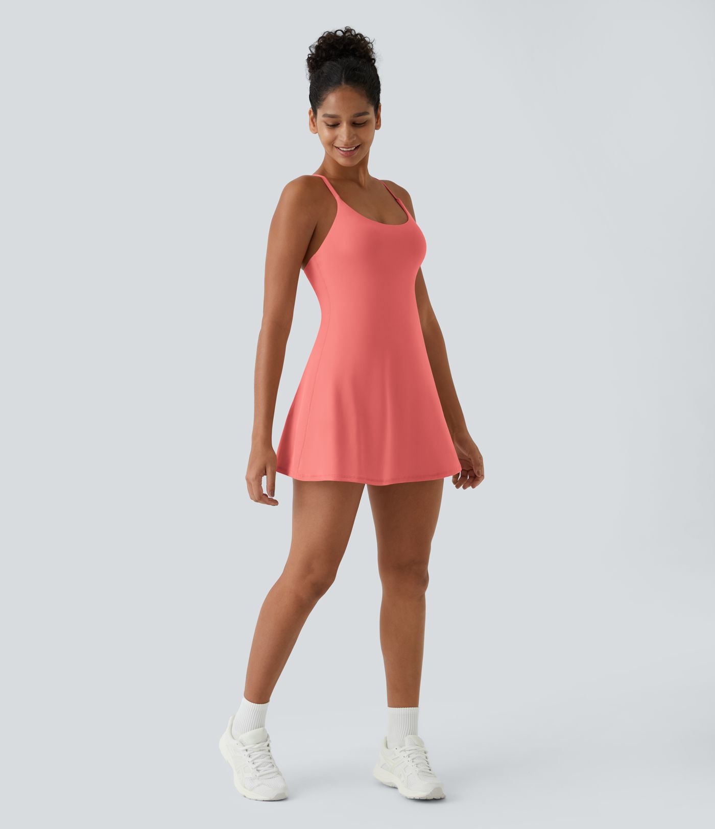 SoftlyZero™ Plush Backless Active Dress-Easy Peezy Edition
