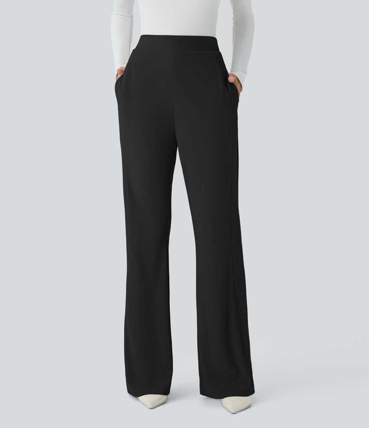 Halara Flex™ High Waisted Pocket Micro Waffle Work Pants