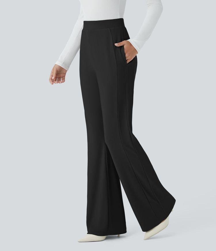 Halara Flex™ High Waisted Pocket Micro Waffle Work Pants