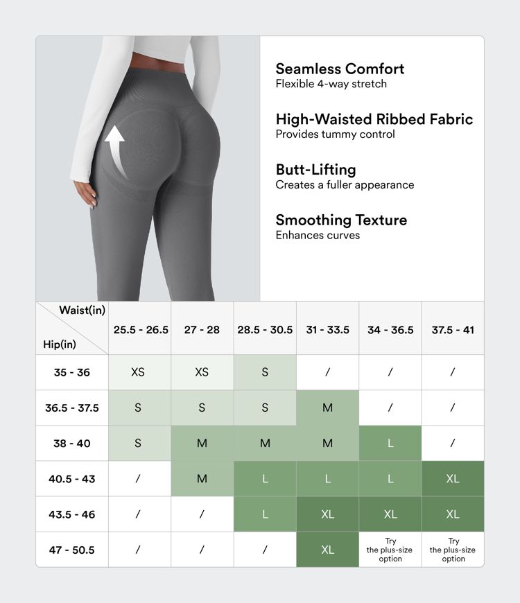 Seamless Flow High Waisted Tummy Control Butt Lifting 7/8 Yoga Leggings