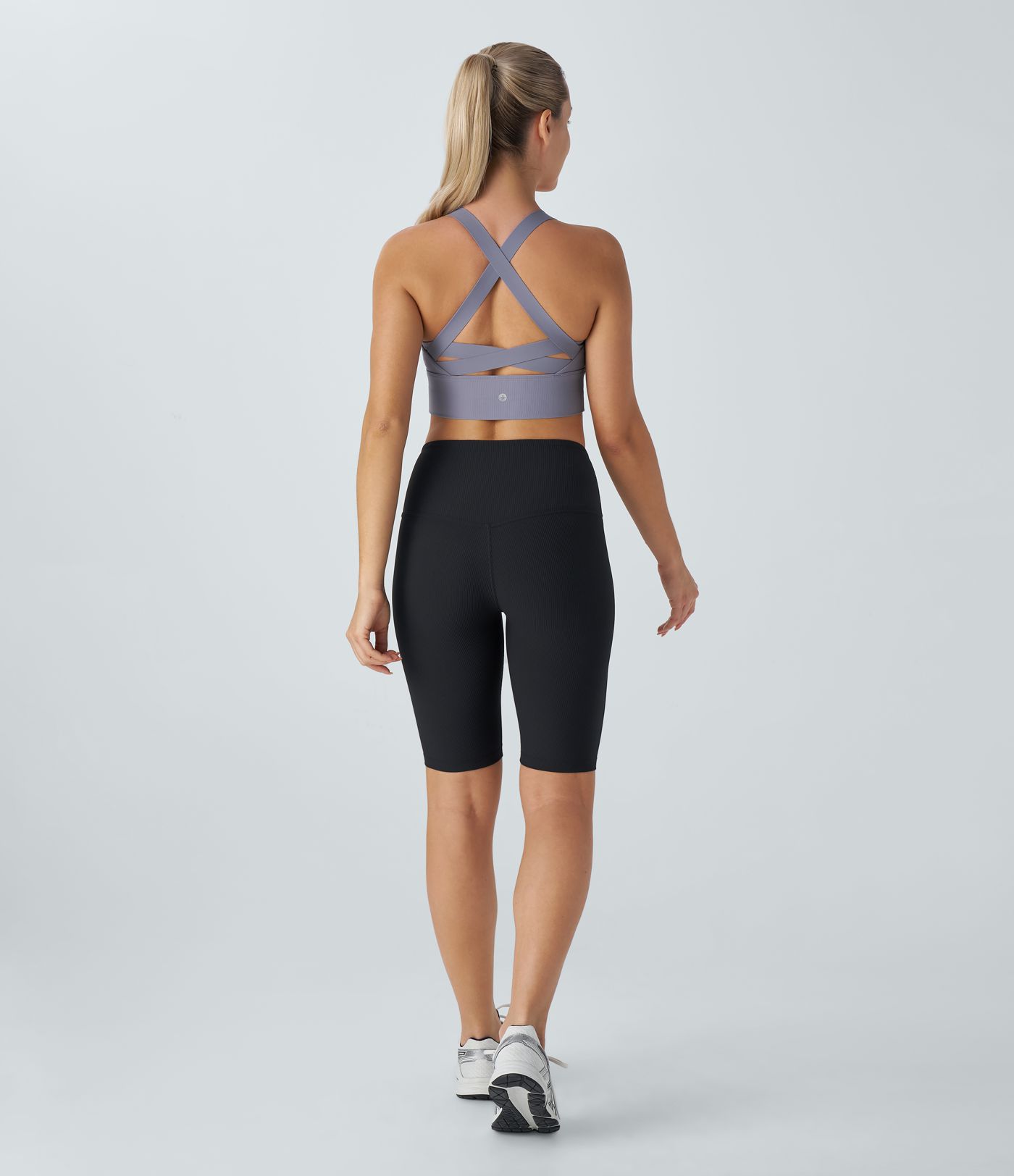 Halara UltraSculpt™ U Neck Adjustable Strap Backless Crisscross Workout Tank Vest Top