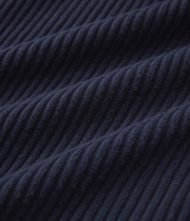 Sudadera manga larga capucha abertura cuello acanalado