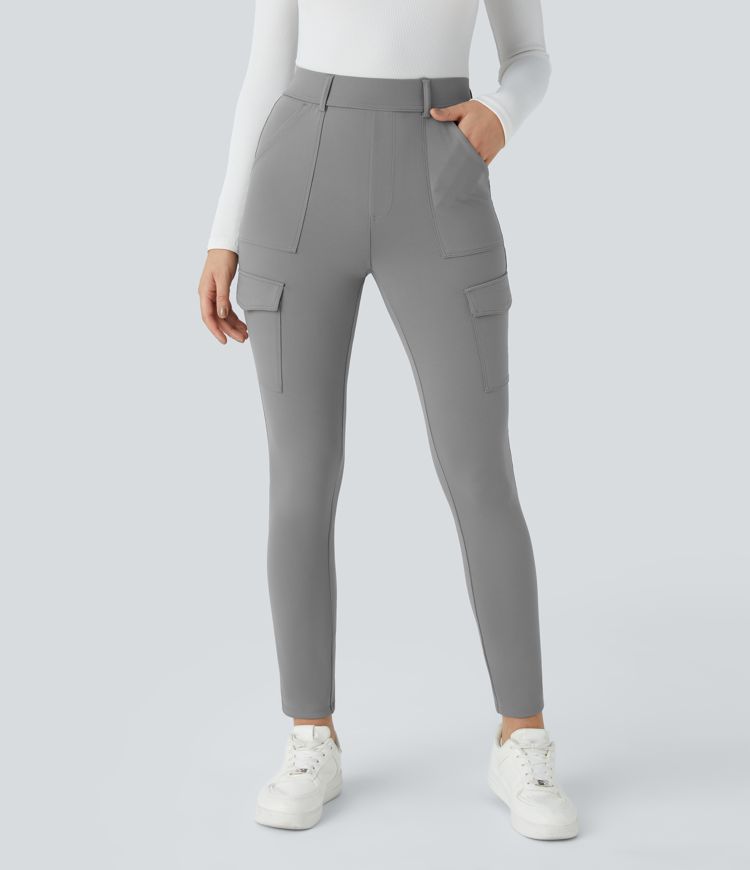 Halara Flex™ High Waisted Pockets Skinny Cargo Work Pants