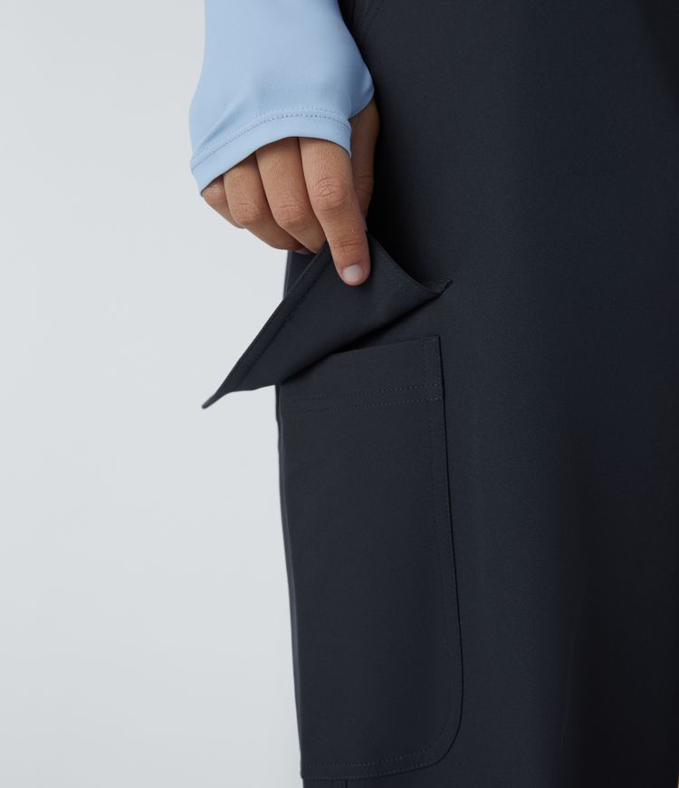 Water Repellent Wear-Resistant High Waisted Pockets Camping Cargo Pants