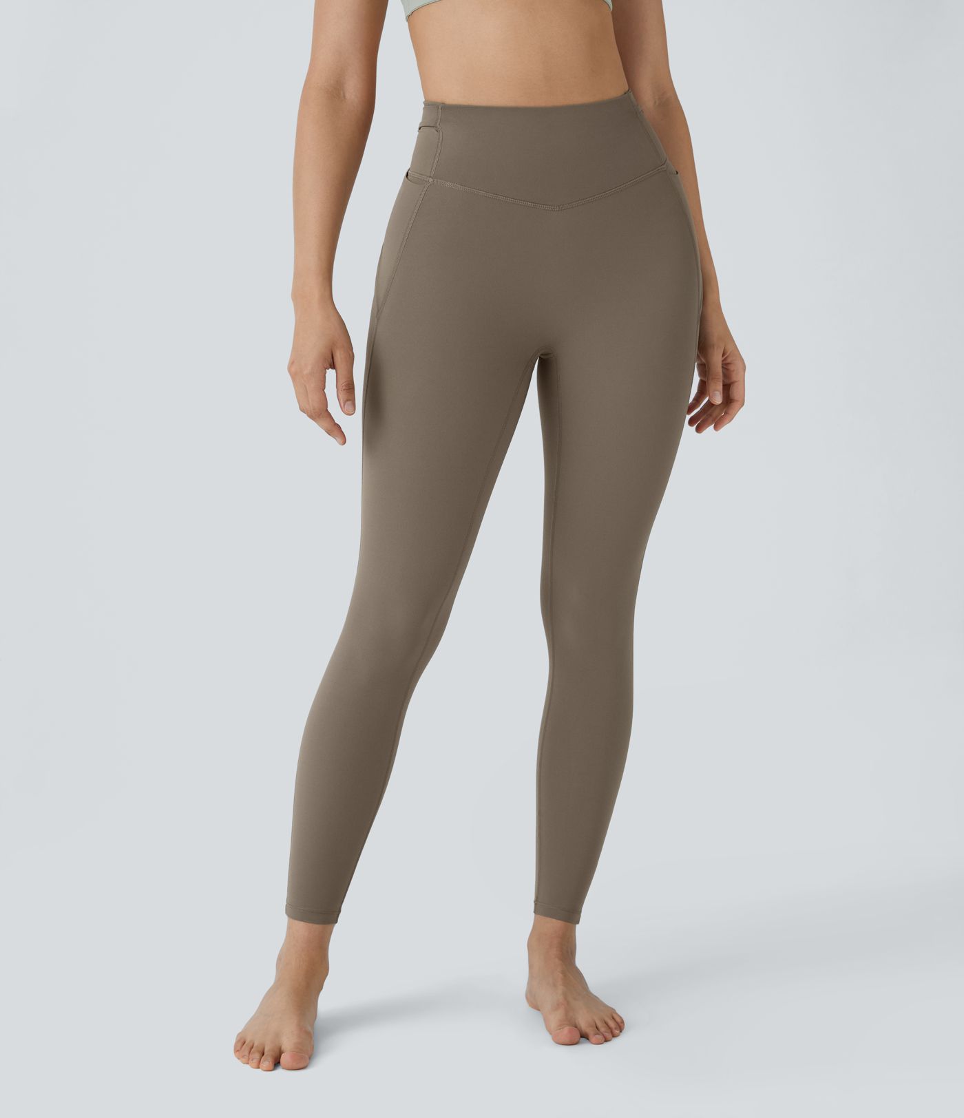 Leggings Halara UltraSculpt™ entrenamiento tiro alto espalda entrecruzado 7/8