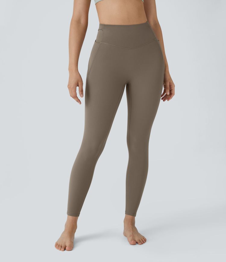 UltraSculpt™ High Waist Back Cross 7/8 Workout Leggings