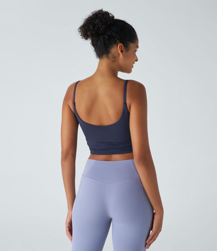 Camiseta Softlyzero™ QuickDry sin mangas corta correr secado rápido pliegue sin espalda