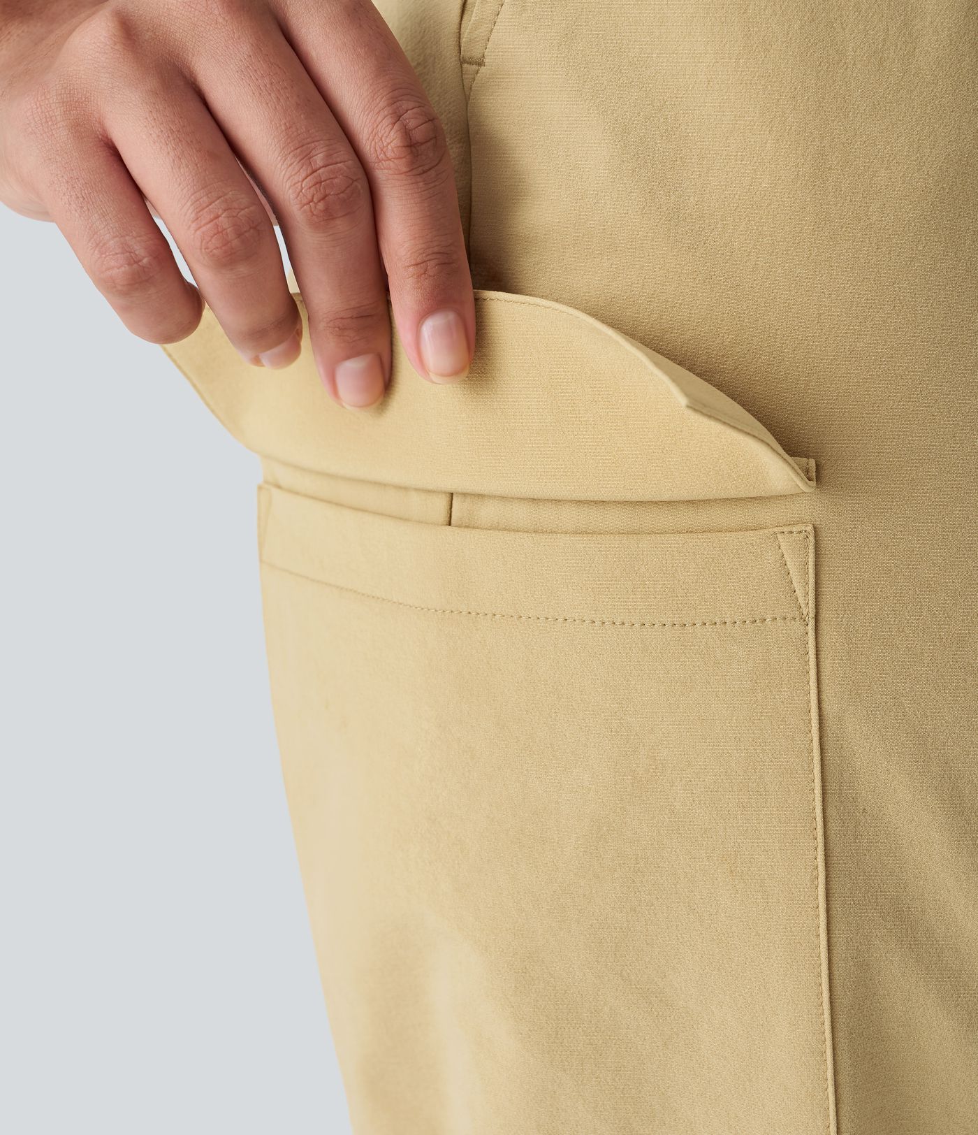 Mono jogger cargo cuello sin mangas botón cordón múltiple bolsillo