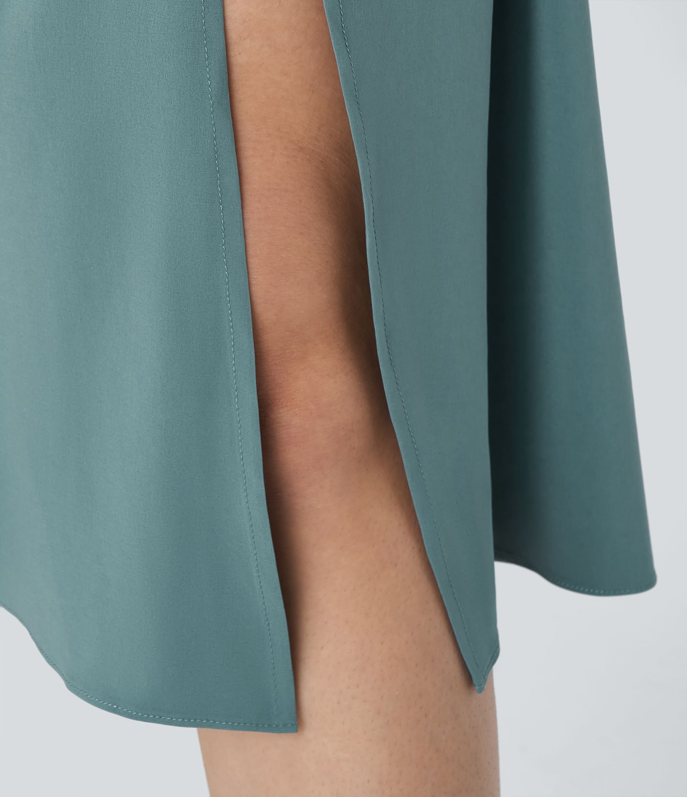 Breezeful™ High Waisted Flowy Quick Dry Midi Skirt