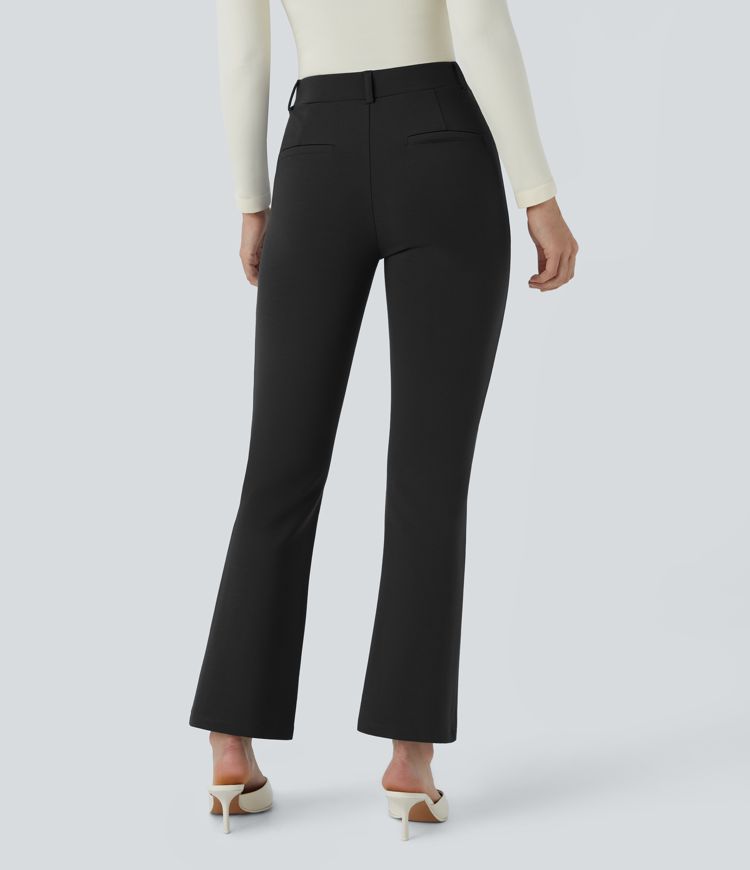 Halara Flex™ High Waist Side Pocket Slight Flare Work Pants