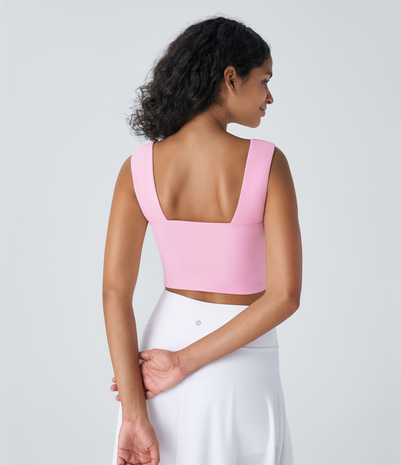 Sweetheart Neck Ruched Front Cropped Resort Camisole Top
