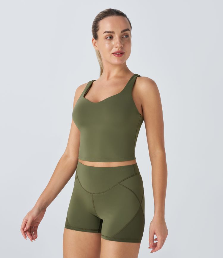 Camiseta sin mangas SpeedWave™ corta correr secado rápido sin espalda