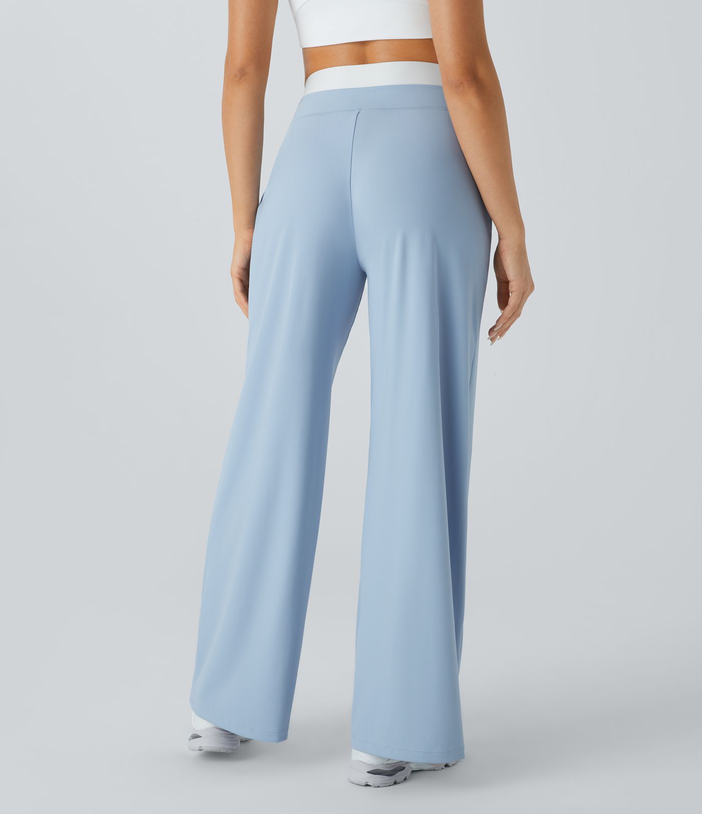 Pantalón Softlyzero™ Airy yoga tiro alto doble capa bolsillo lateral UPF50+