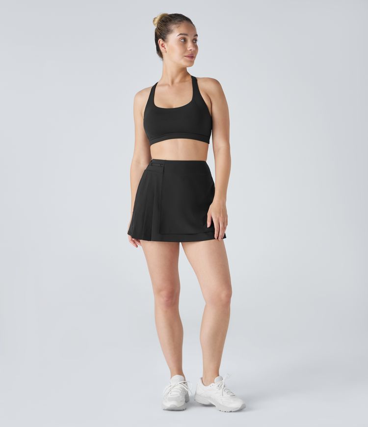 Breezeful™ High Waisted Pleated Mini Quick Dry Tennis Skort