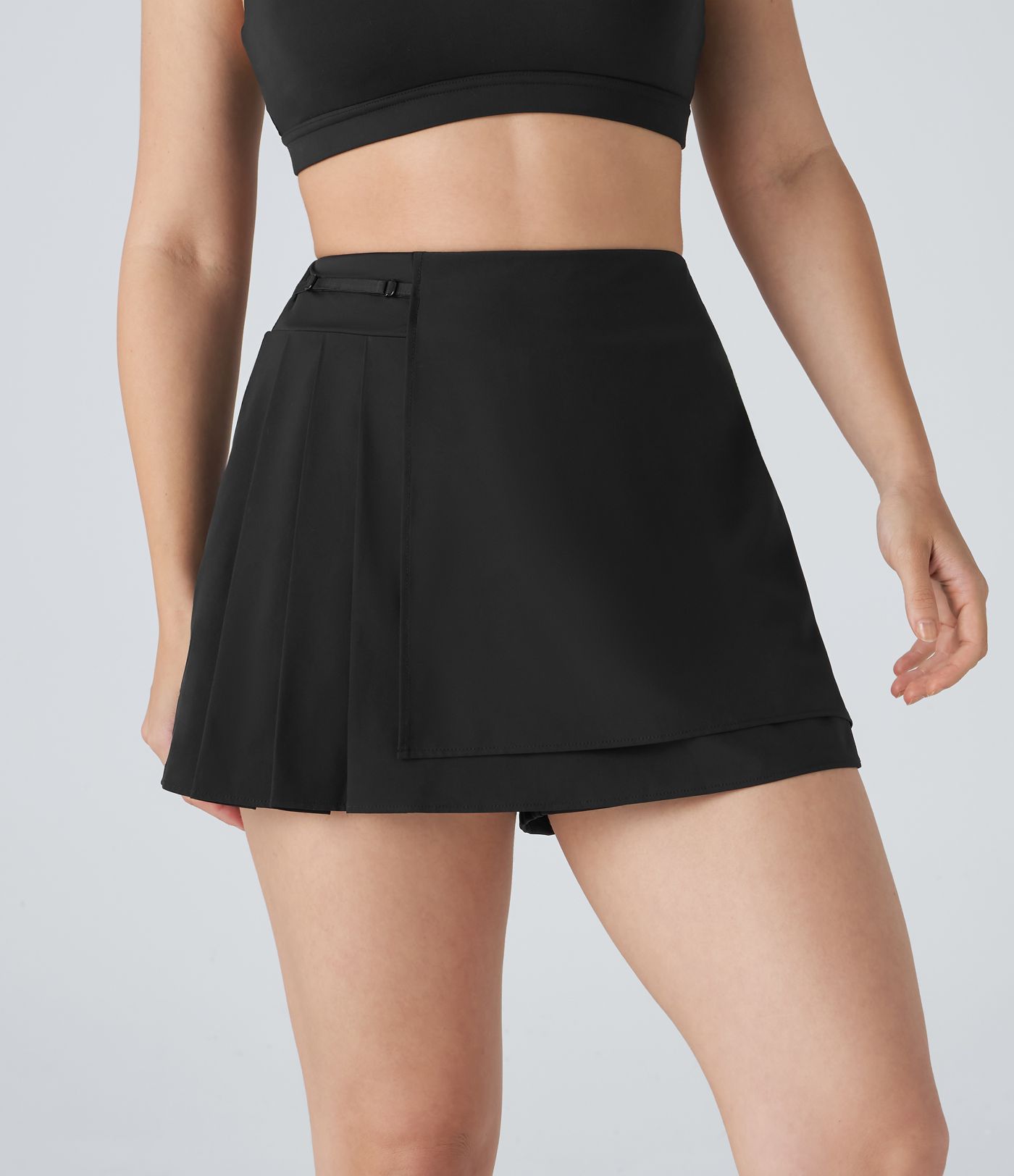 Breezeful™ High Waisted Pleated Mini Quick Dry Tennis Skort