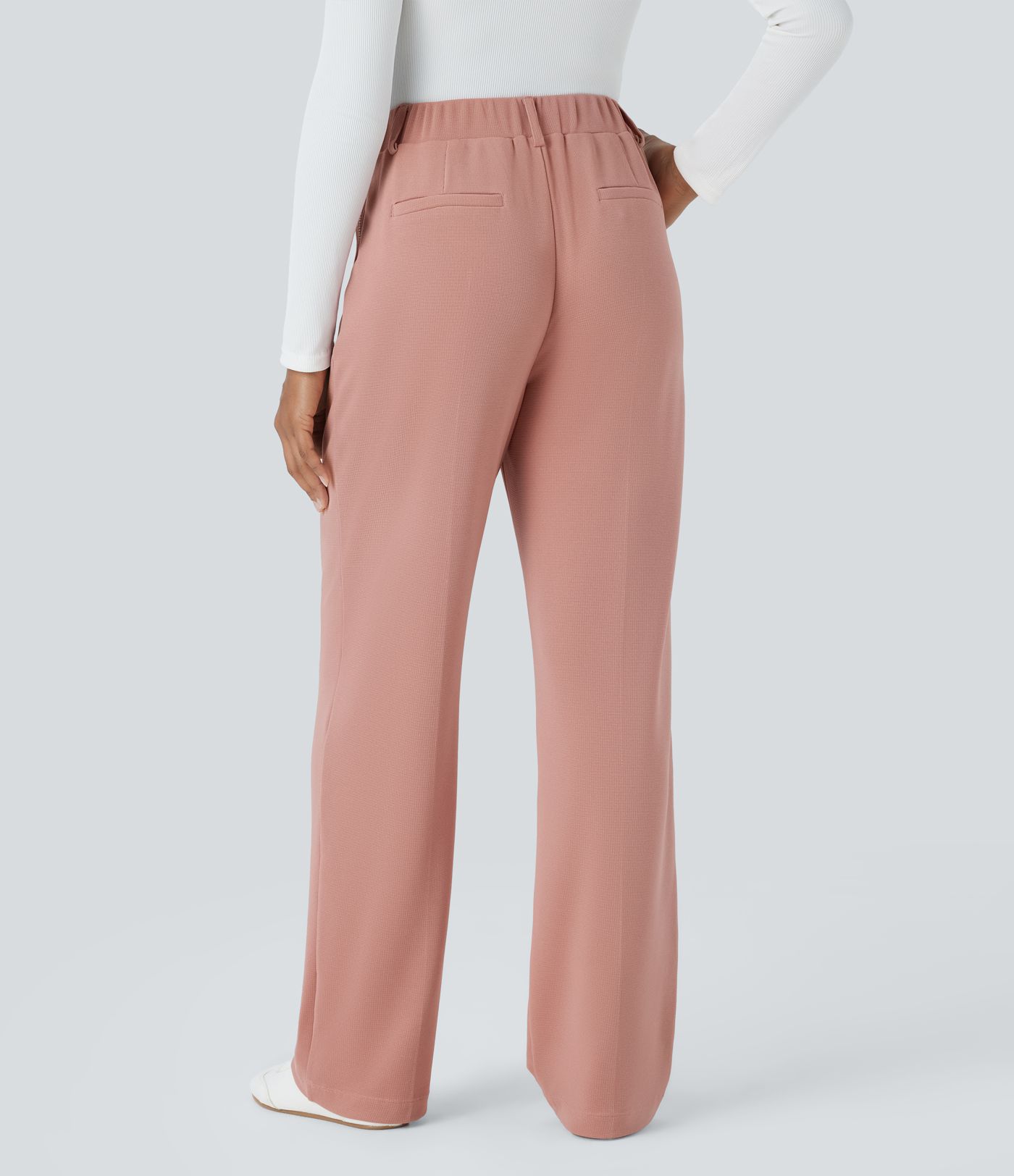 Halara Flex™ High Waisted Pocket Waffle Work Pants