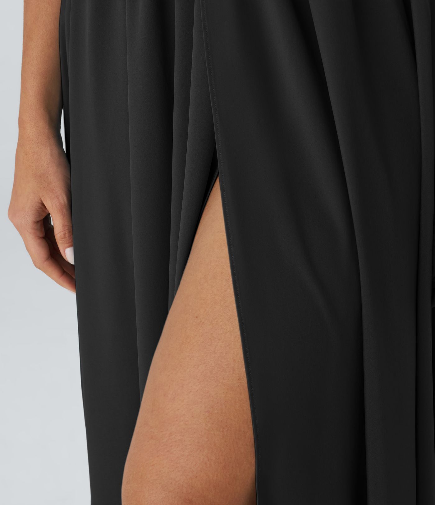 Breezeful™ V-izrez lagana maksi haljina za brzo sušenje za casual nošenje