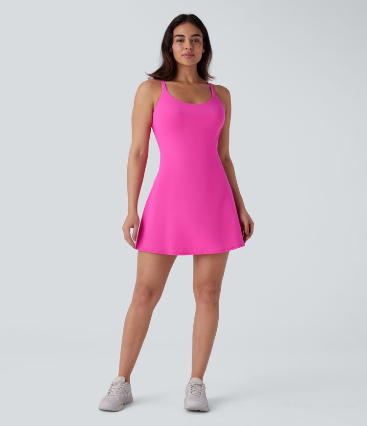 SoftlyZero™ Plush Molded Cups Dance Active Dress-Easy Peezy Edition D-F Cups