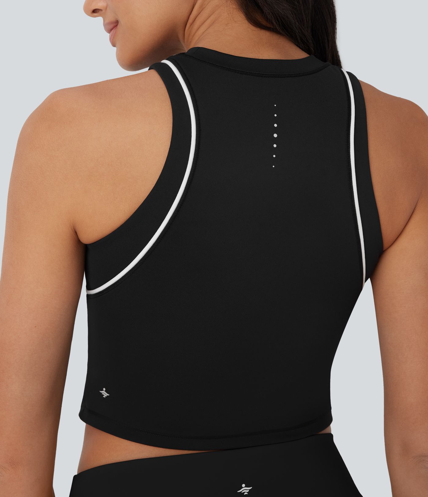 Camiseta corta sin mangas SpeedWave™ reflectante de secado rápido para running 