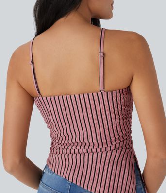 Nuimama petneša, asimetriška apačia, dryžuotas kasdienis topas