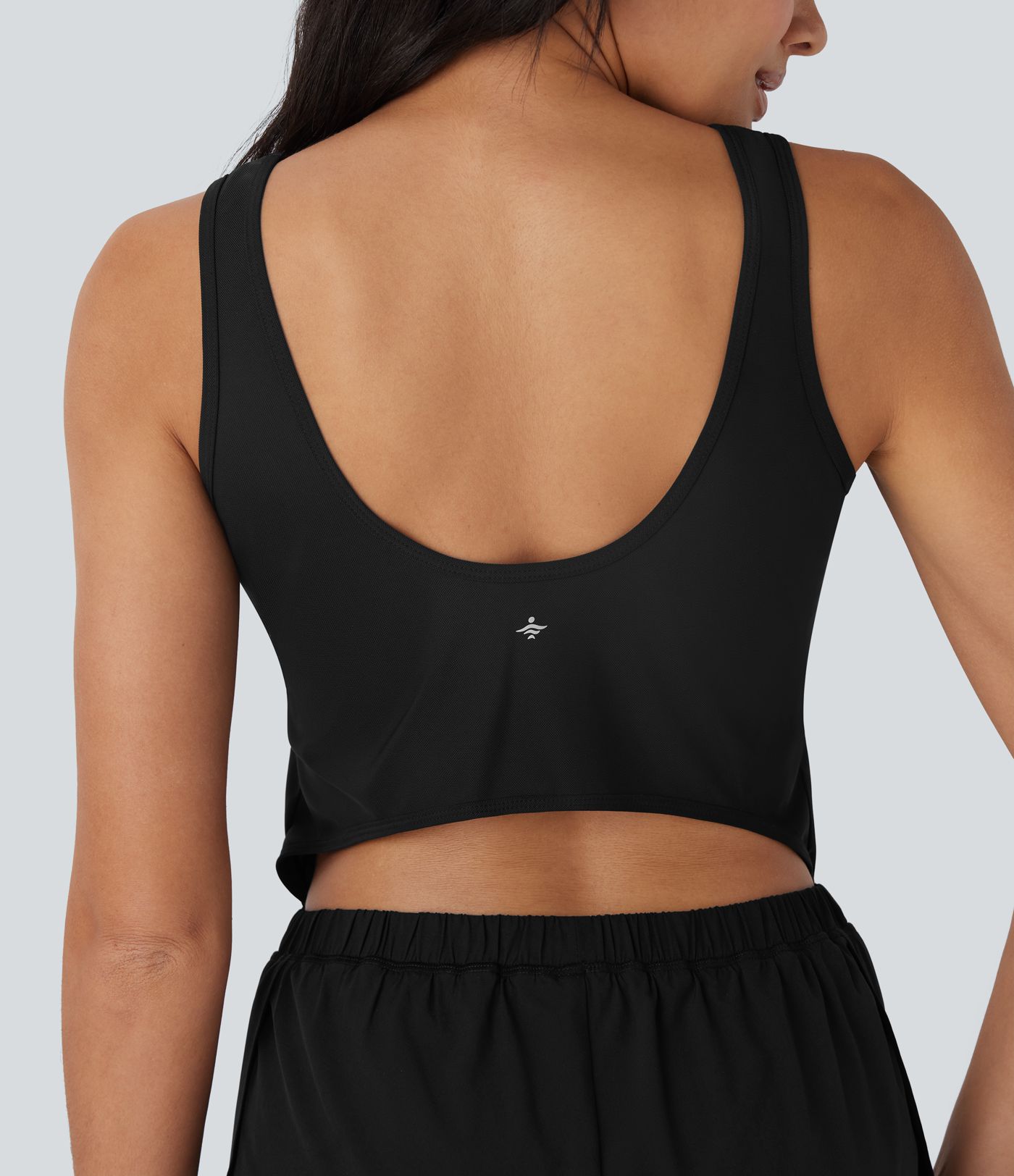 Reflective 2-in-1 Quick Dry Running Romper with Pockets-Easy Peezy Edition-UPF50+