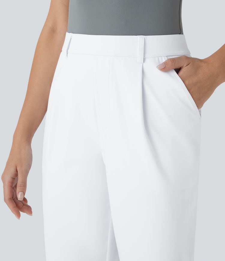 Halara Flex™ High Waisted Pocket Ankle Length Tapered Work Pants