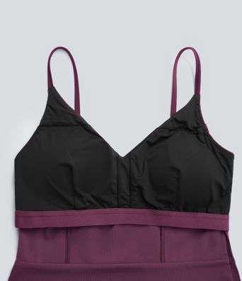 Mono casual de pierna ancha Breezeful™ de secado rápido con bolsillos