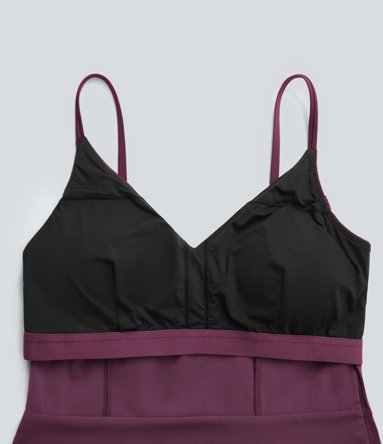 Mono casual de pierna ancha Breezeful™ de secado rápido con bolsillos