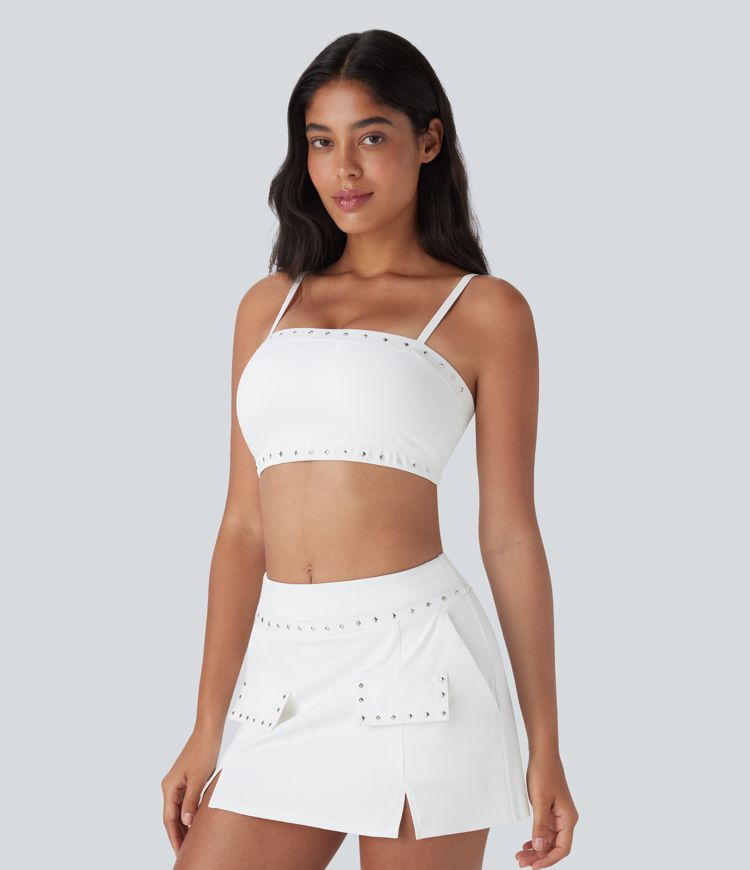 SoftlyZero™ QuickDry Studded Pickleball Cami Top