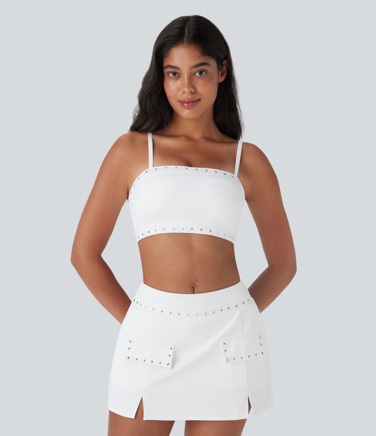 SoftlyZero™ QuickDry Studded Pickleball Cami Top