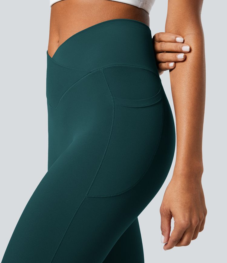 Leggings Softlyzero™ liso bolsillo cruzado -UPF50+