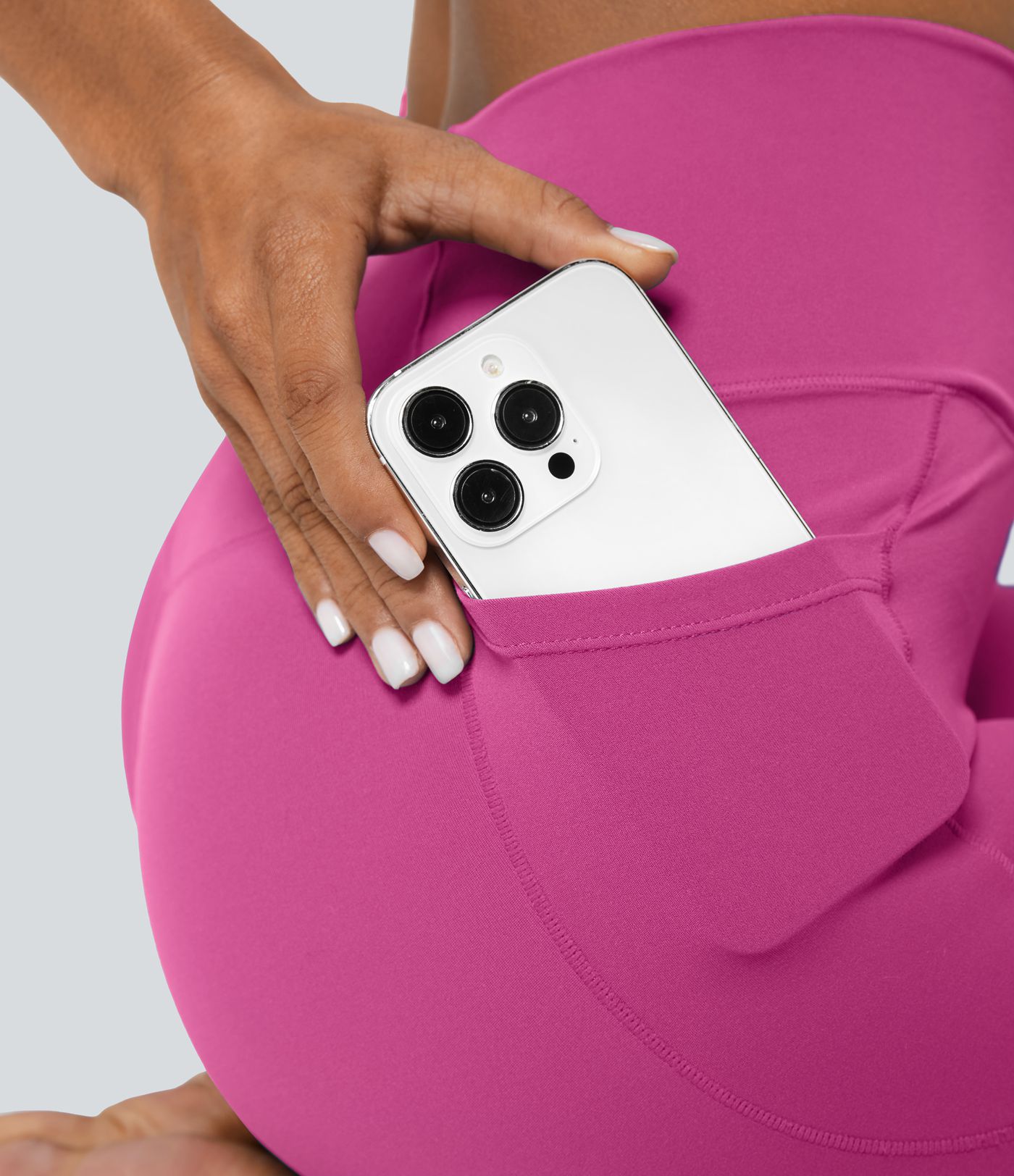 Softlyzero™ Plush Crossover Leggings mit Taschen