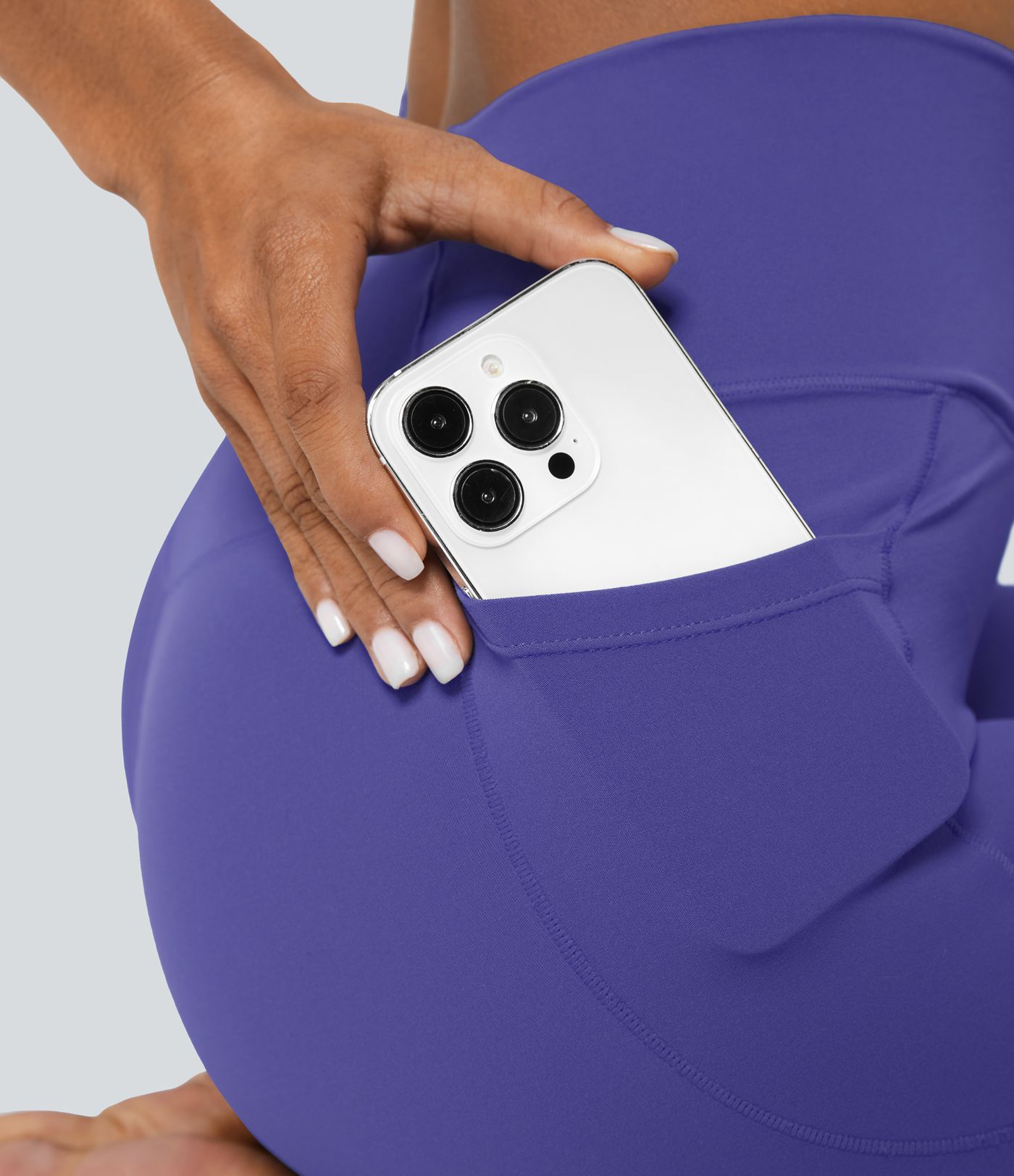 Softlyzero™ Plush Crossover Leggings mit Taschen