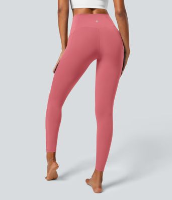 SoftlyZero™ Crossover Pocket Plain Leggings-UPF50+