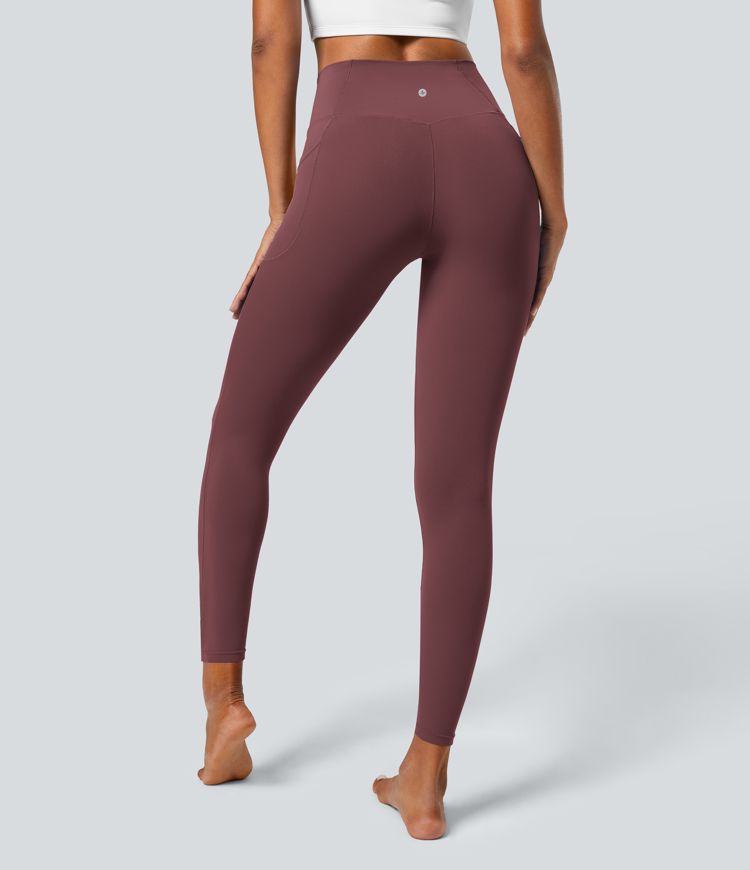 Leggings Softlyzero™ liso bolsillo cruzado -UPF50+