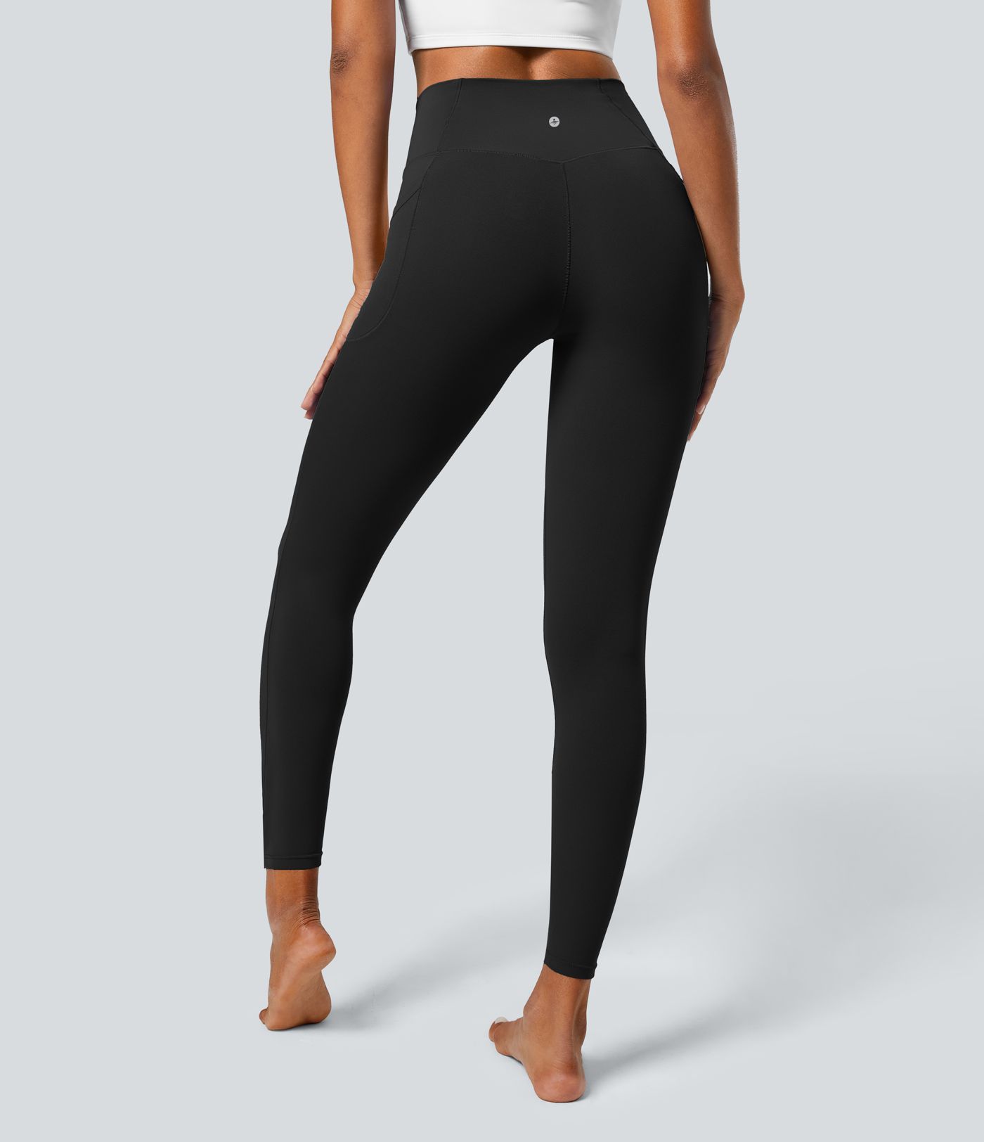 Softlyzero™ Legging Unis Poches Croisées