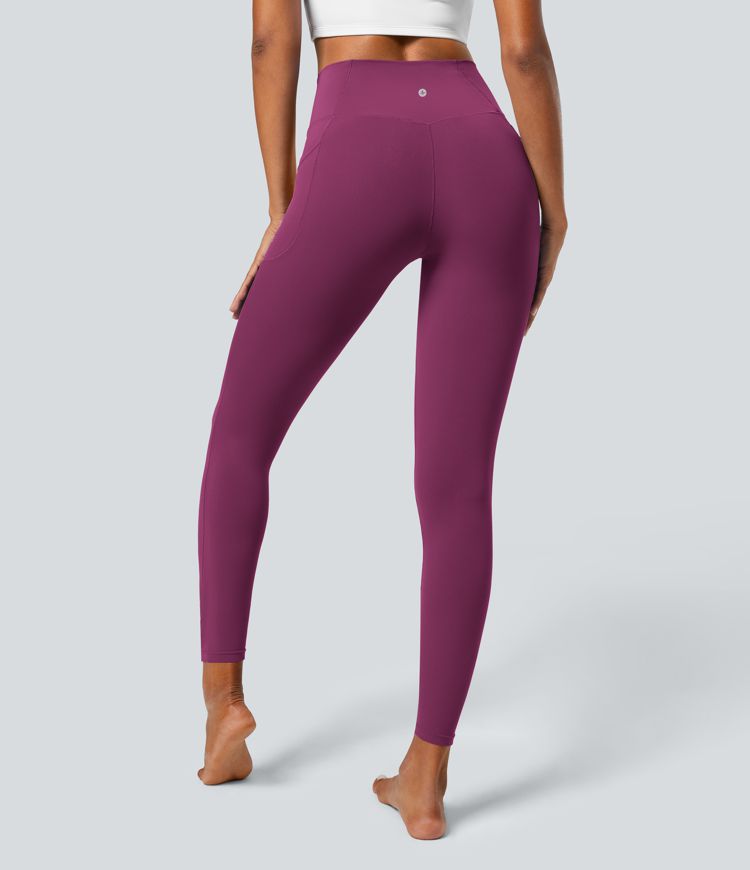 Leggings Softlyzero™ liso bolsillo cruzado -UPF50+