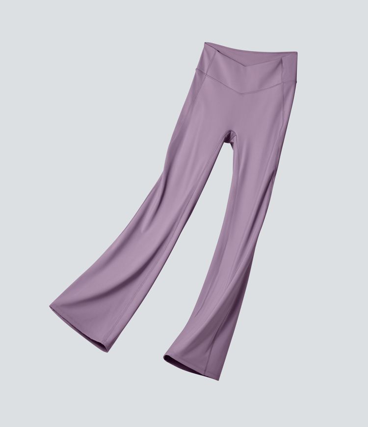 Leggings Halara UltraSculpt™ bell-bottom hiking pants UPF 50+ quick-drying with high-rise V-shaped waist with abdomen shaper and pockets