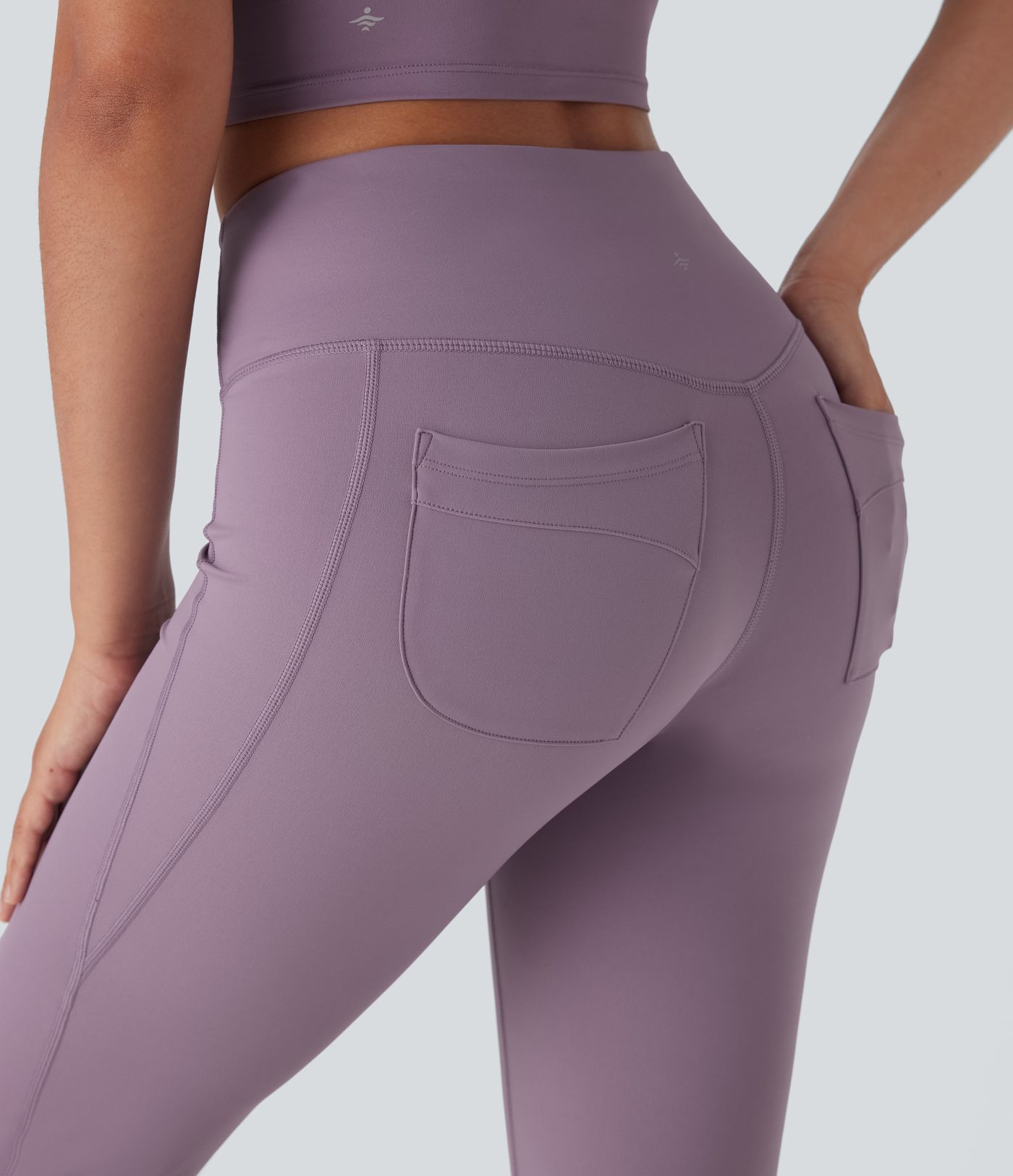 Leggings Halara UltraSculpt™ bell-bottom hiking pants UPF 50+ quick-drying with high-rise V-shaped waist with abdomen shaper and pockets