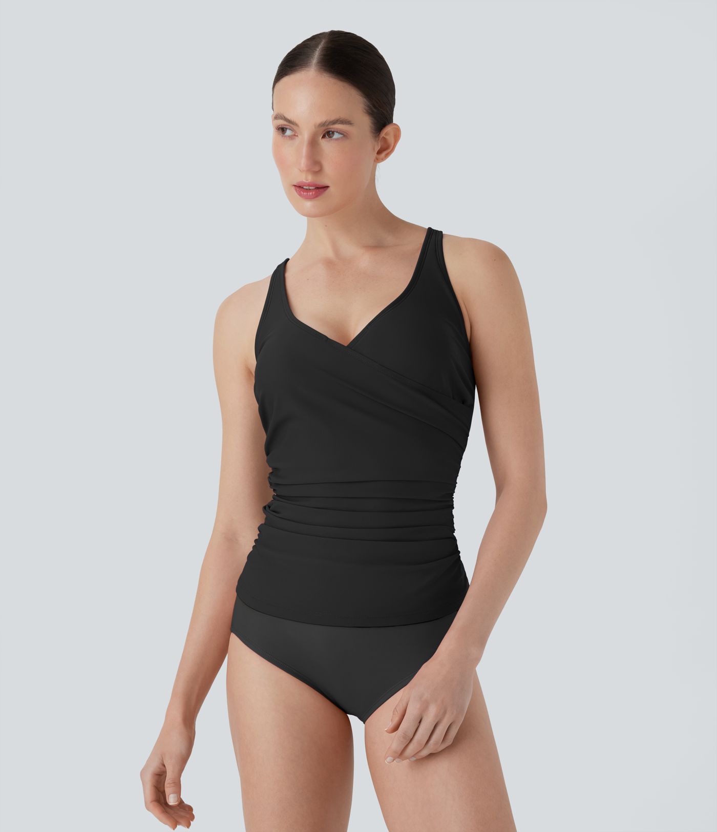 Ruched Bikini Top Swimsuit