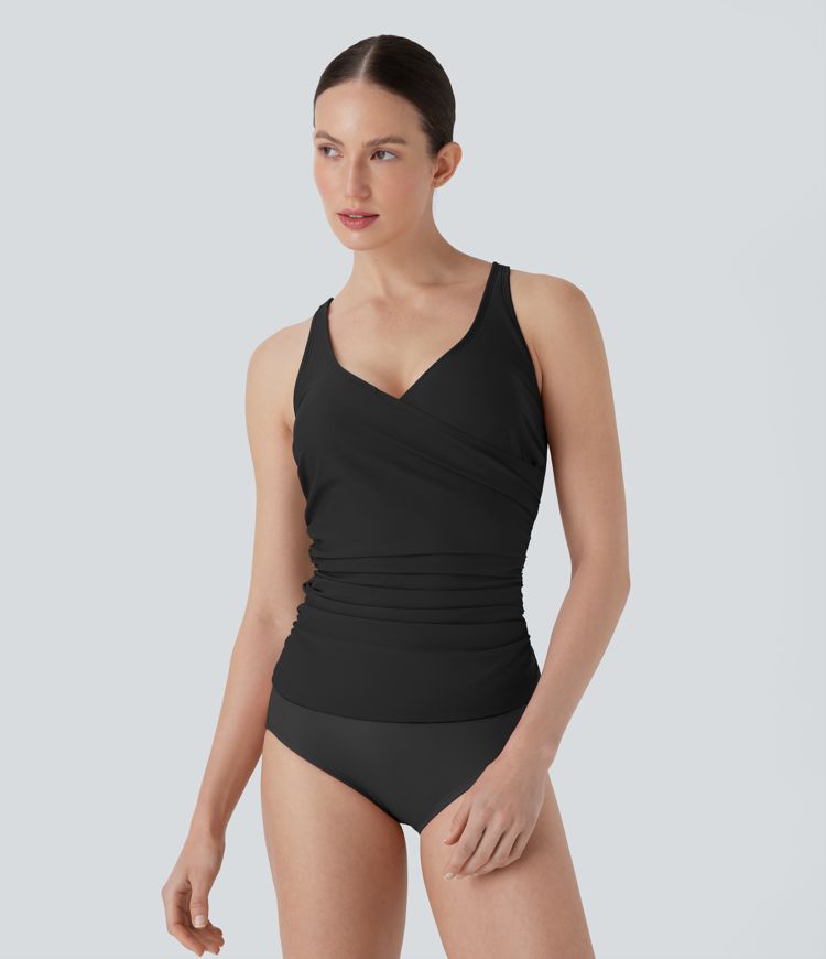 Ruched Bikini Top Swimsuit